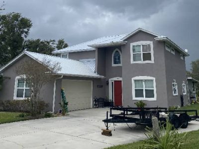 Residential Metal Roof Replacement